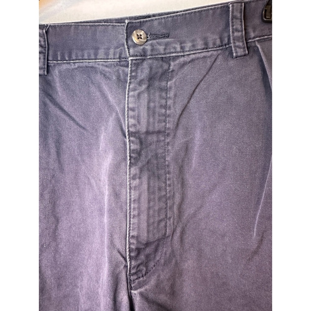 Polo Ralph Lauren Tyler‎ Short Mens Size 40 CHARCOL Pleated Cotton Casual Shorts - Picture 3 of 11